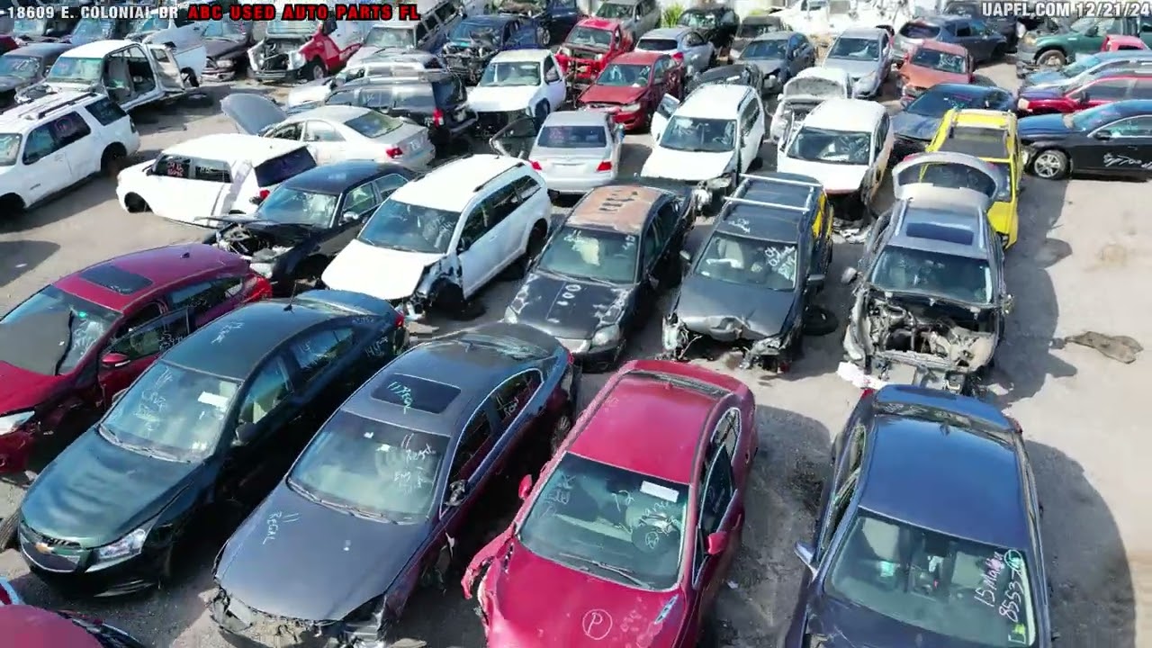 ABC 4K Drone Inventory 12/21/24 Used Auto Parts Orlando FL UAPFL Cars Trucks Vans ENGINES