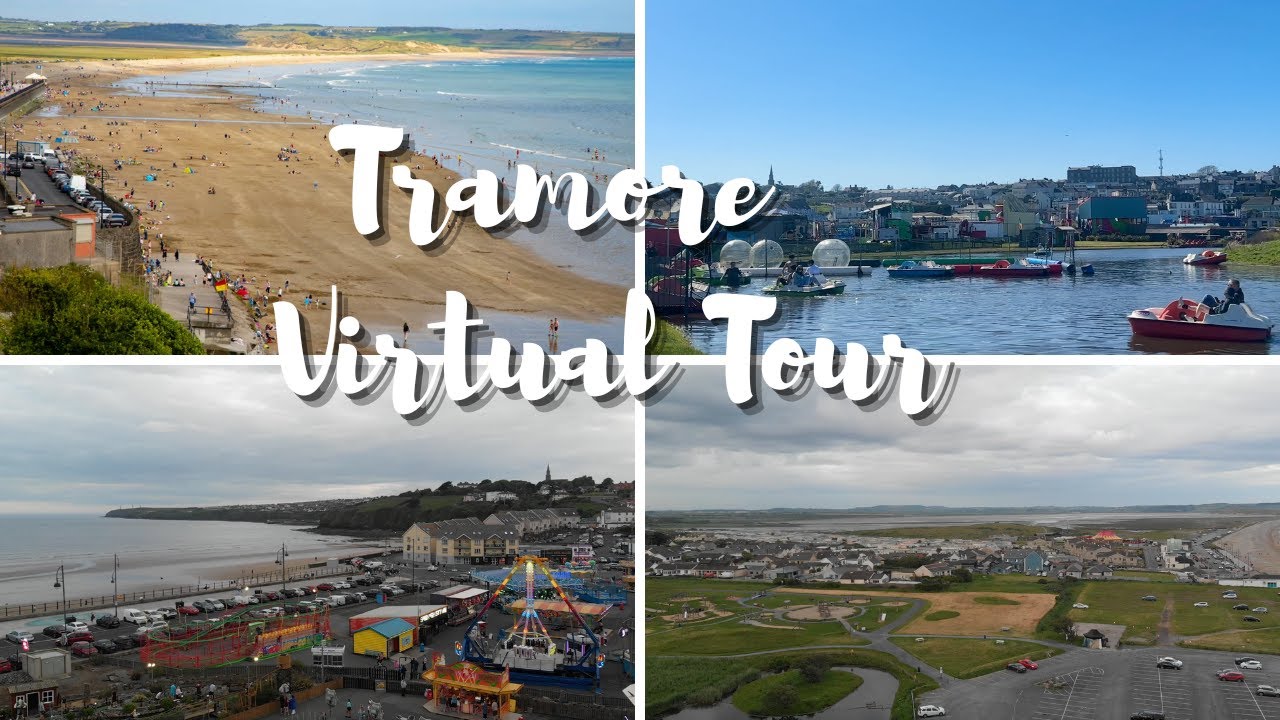 Explore Tramore Amusement Park & Stunning Beach | Virtual Walking Tour in Waterford, Ireland