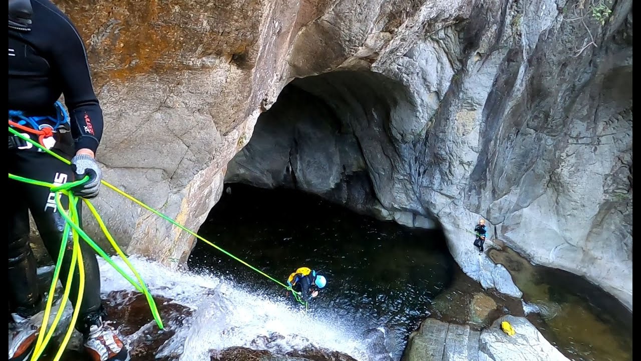 Canyon du LLECH (Pyrénées Orientales).
