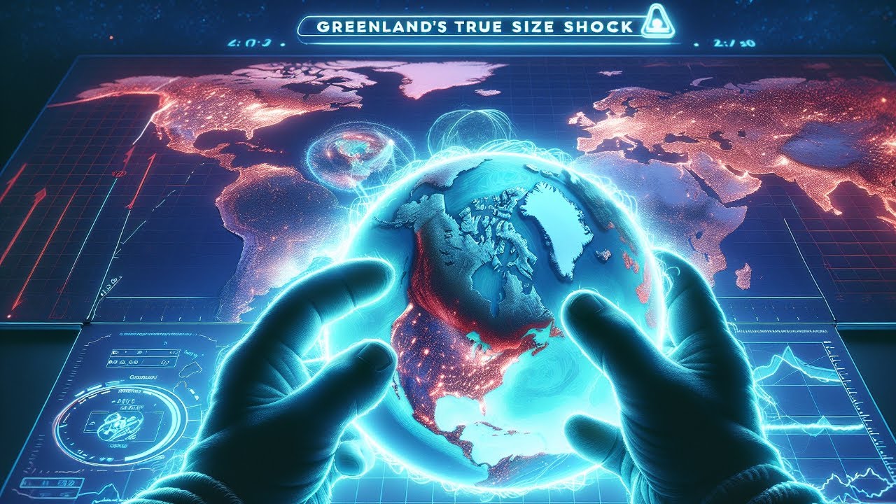 Greenland&rsquo;s True Size Will Shock You! 🌍