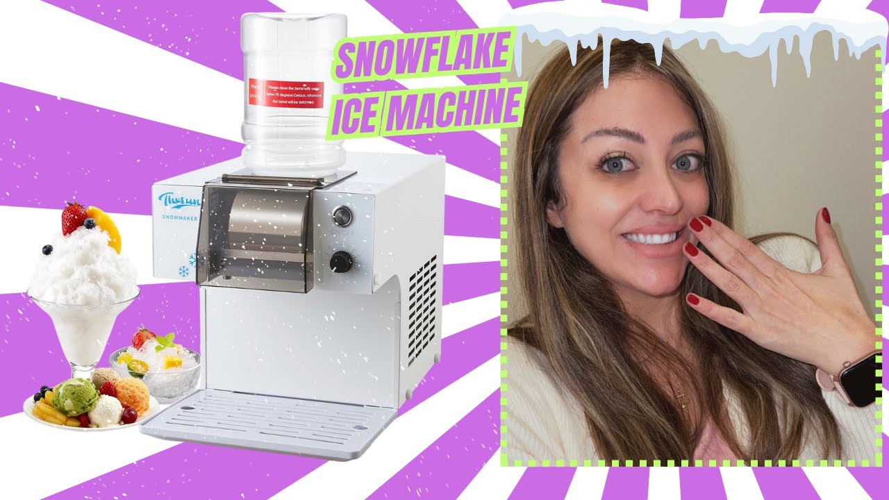 Watching This Machine Make Snow Ice Is Addictive