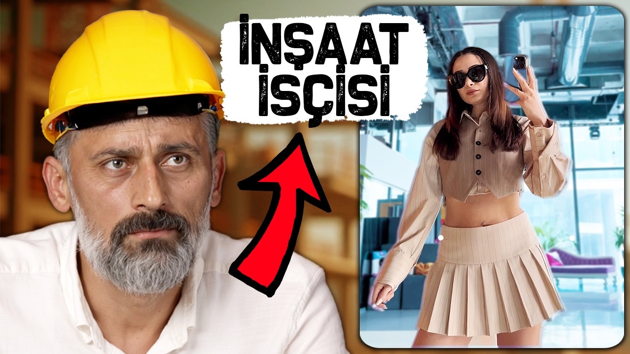 İNŞAAT İŞÇİLERİ, BEYAZ YAKA OFİS VLOGLARINI İZLİYOR!
