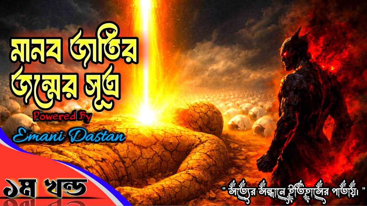 হযরত আদম (আ.) -এর জীবন কাহিনী ১ম-পর্ব  | ঈমানী দাস্তান  | EMANI DASTAN