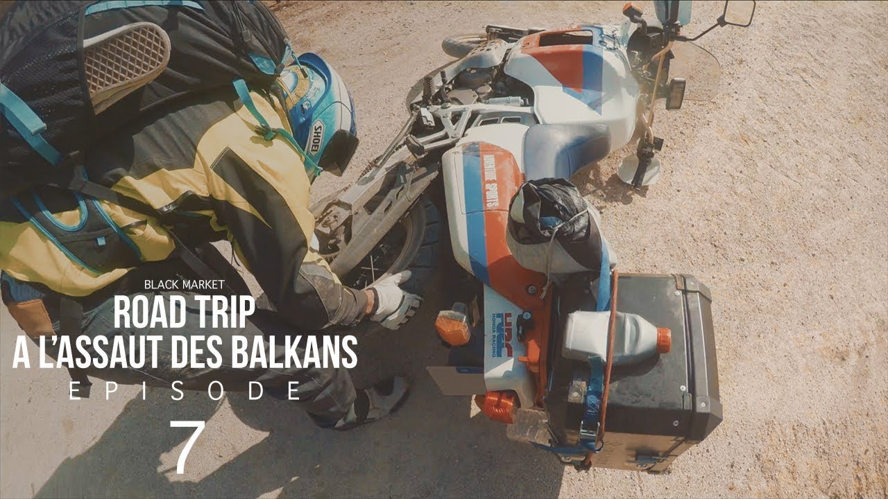 BLKMRKT: Deuxi&egrave;me chute &agrave; moto du Road Trip [A l'assaut des Balkans: Episode 07]
