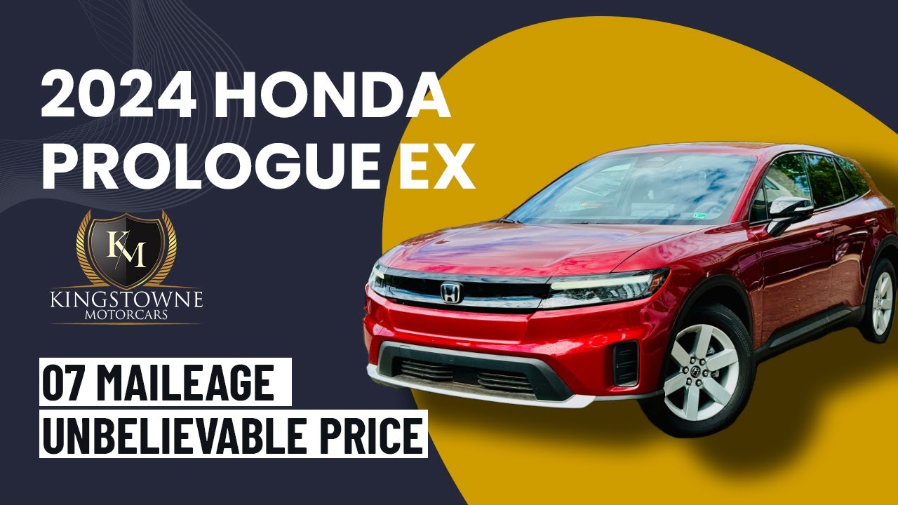 Brand New 2024 Honda Prologue EX for a Used Price?!