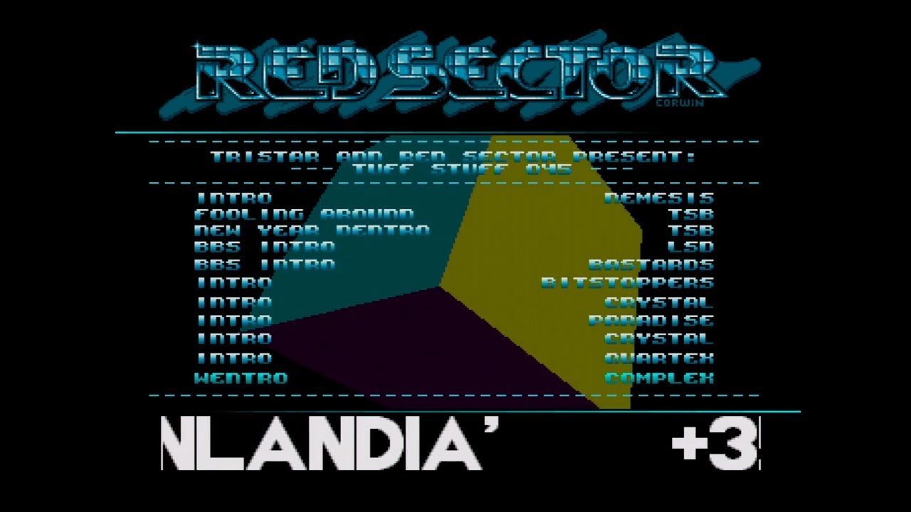 Commodore Amiga demo: Tristar and Red Sector Inc. - Tuff Stuff 045 (1992)