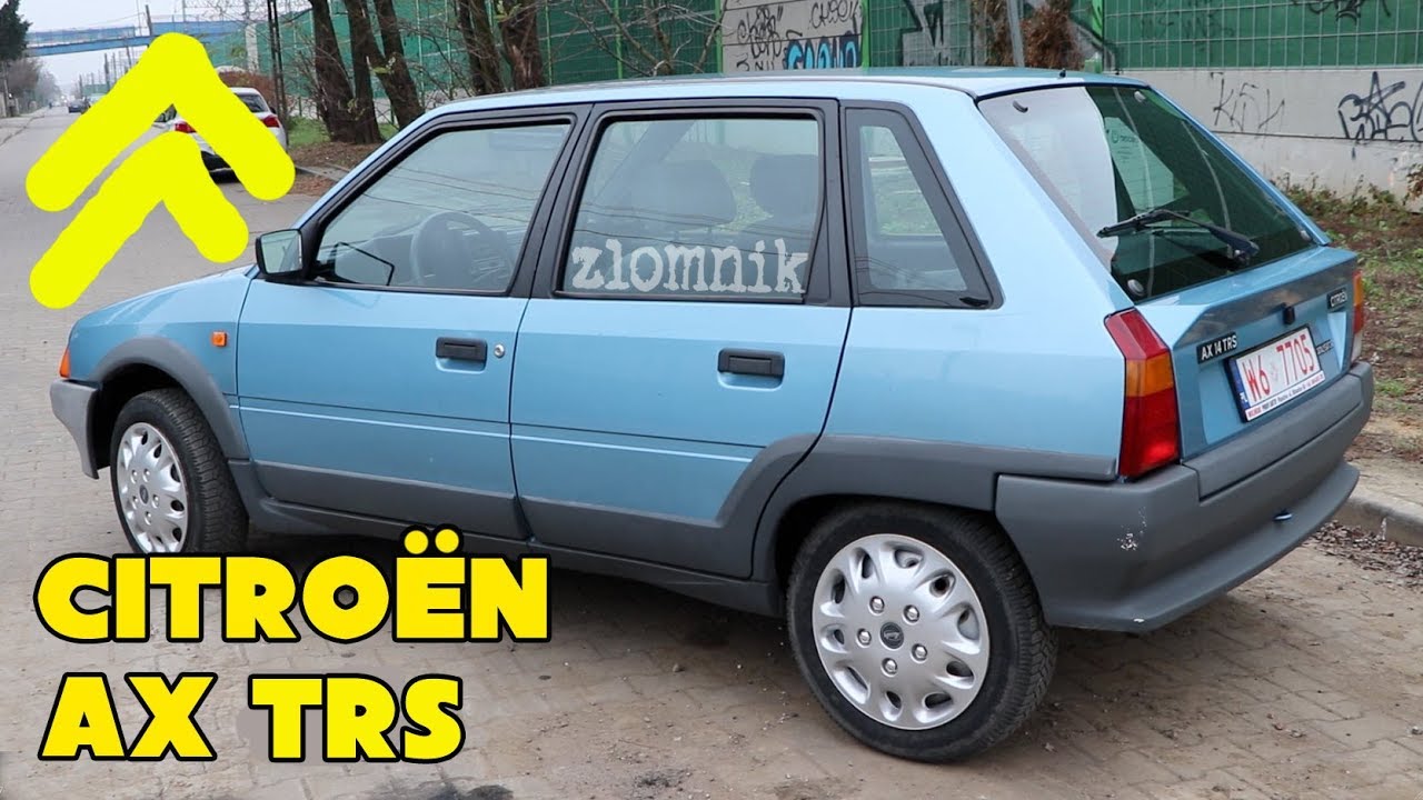 Złomnik: Citroen AX TRS &ndash; BESSER ALS DEUTSCH