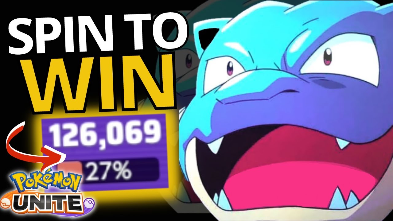 HAHA FULL DAMAGE BLASTOISE GO BRRR! (Rapid Spin) | Pokemon Unite