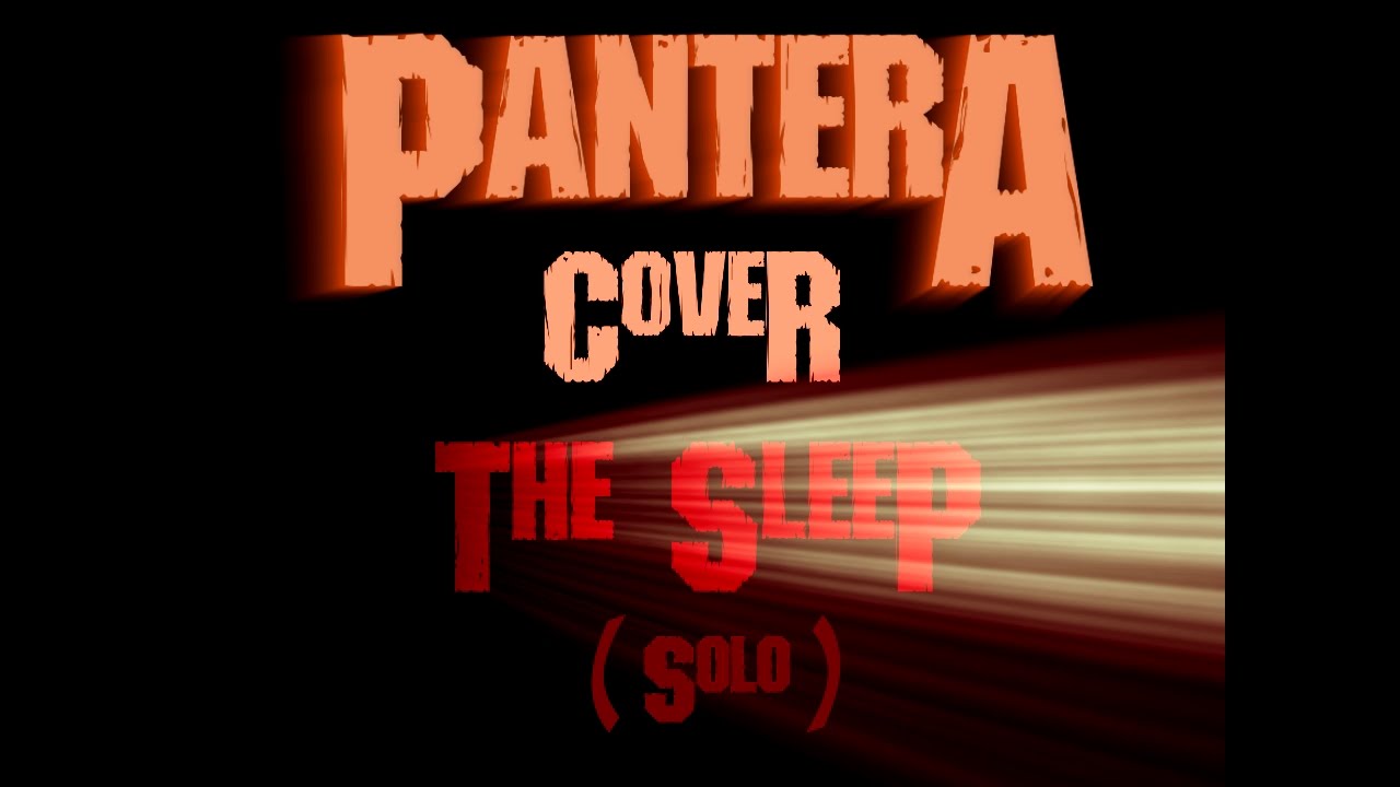 Pantera - The Sleep Solo Guitar Cover #panteracoversfromhell