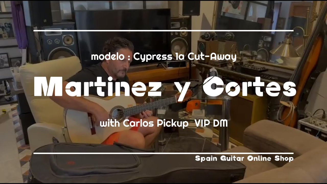 Guitarras Martinez y Cortes - modelo: Cypress 1a  Cut-Away (2025) ※Sample product