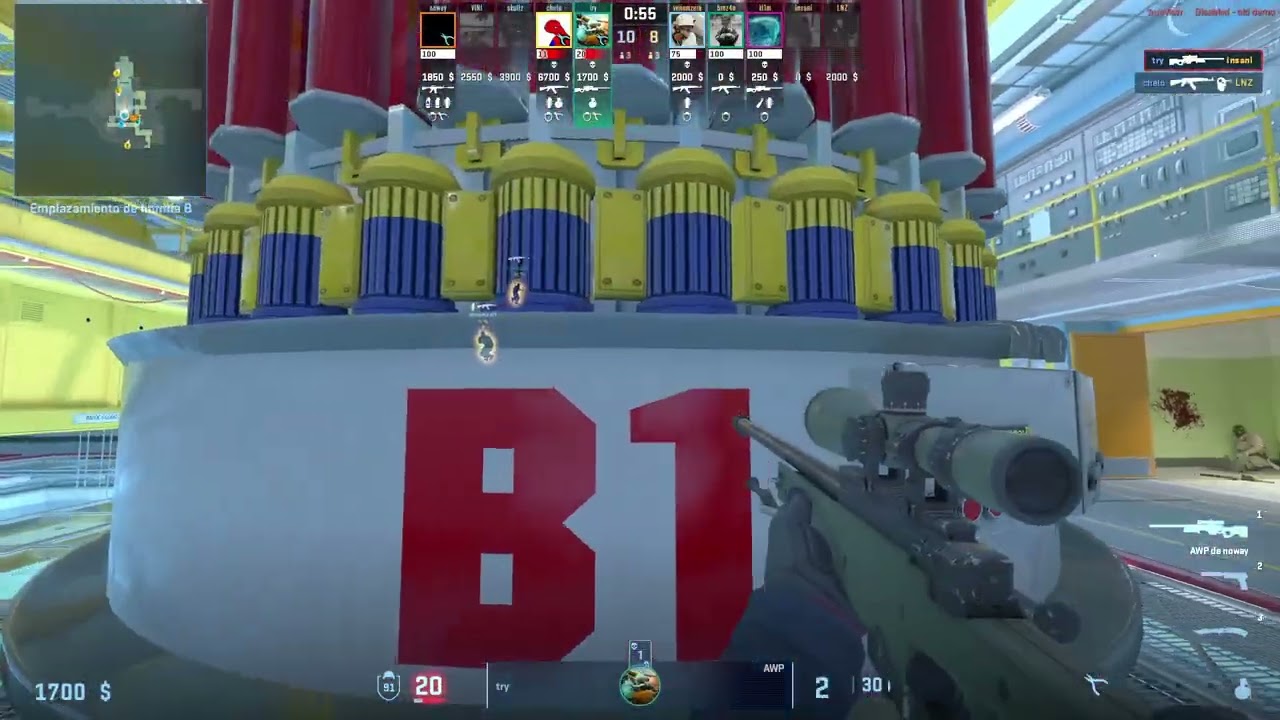 try | 11-7 | CT Awper on Nuke (1.32) vs MIBR @ BetBoom RUSH B Summit Season 1