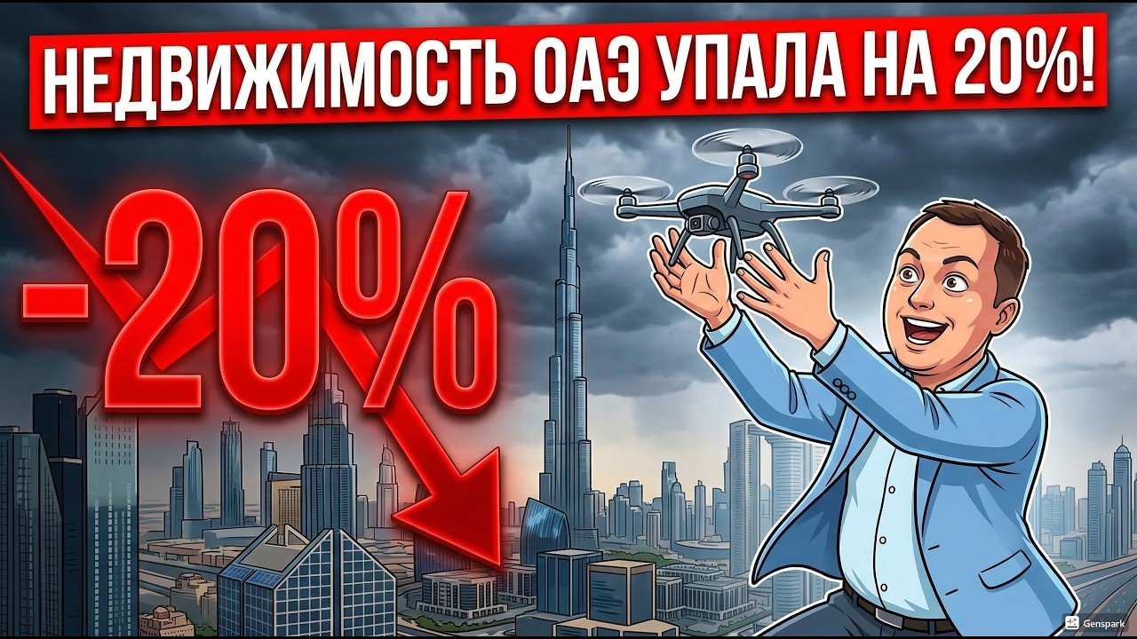 Крах рынка недвижимости в Дубае. Урок для инвесторов. Главный фейк недели.
