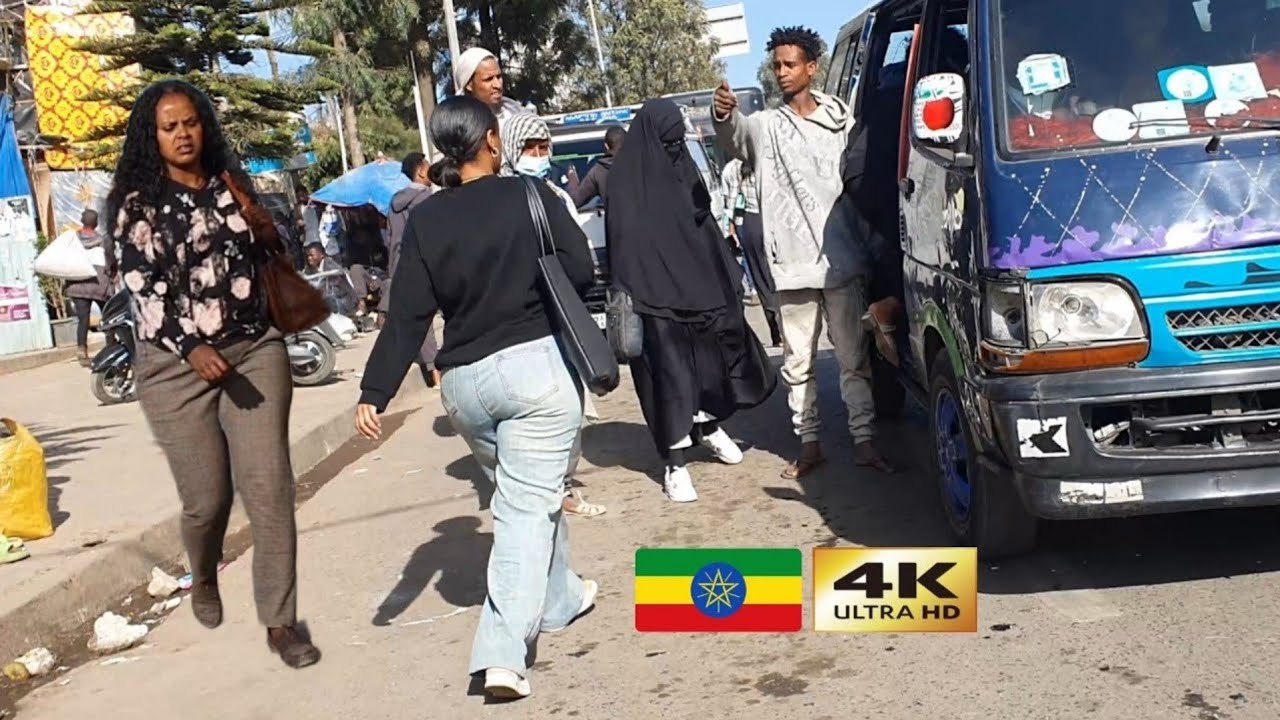 Beautiful Ethiopia , 🇪🇹 Addis Ababa walking Tour 2025