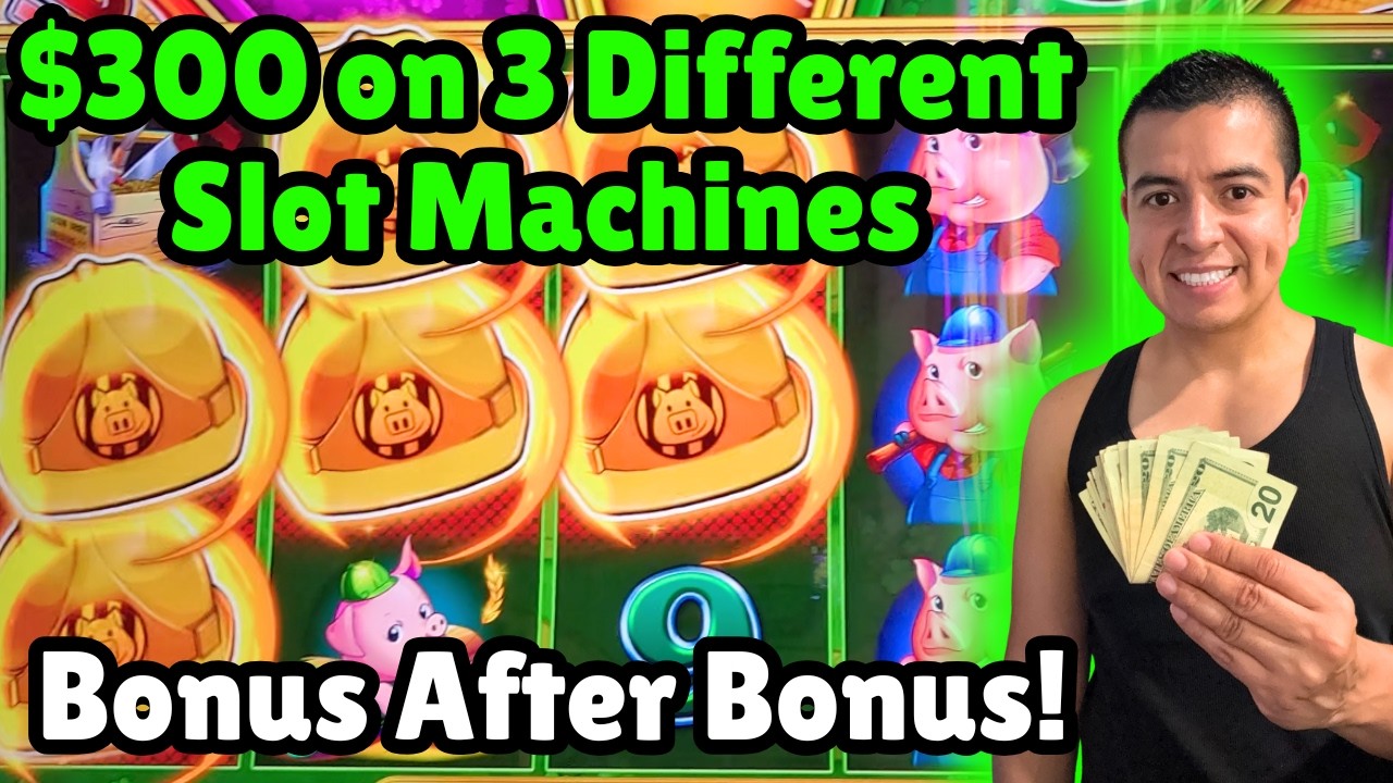$300 Slot Challenge at Yaamava! Can $100 Per Machine Turn Into BIG MONEY?!