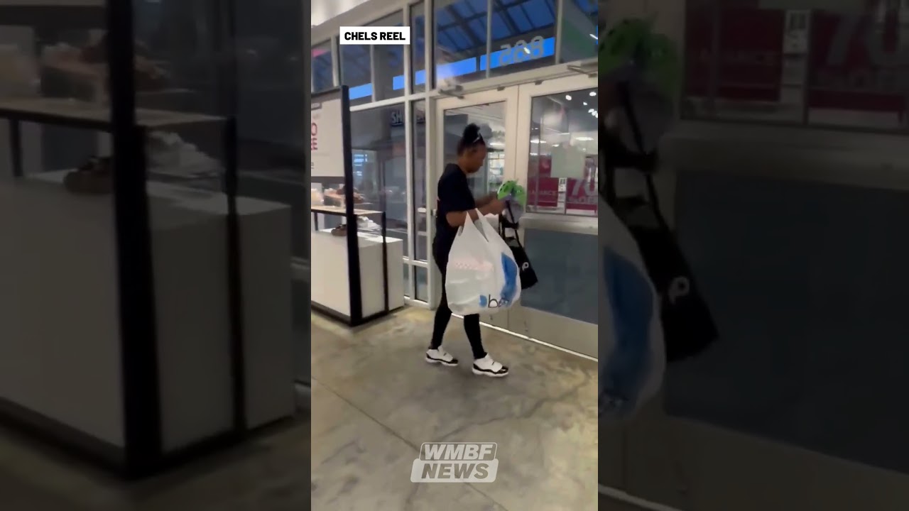 Footage shows suspects stealing Crocs, other items