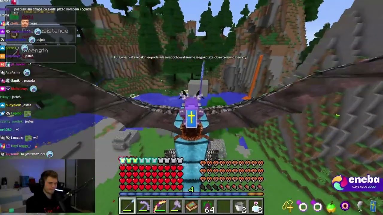 Gucio rlcraft - Tworzenie farm i poważna próba w netherze | Odc. 19