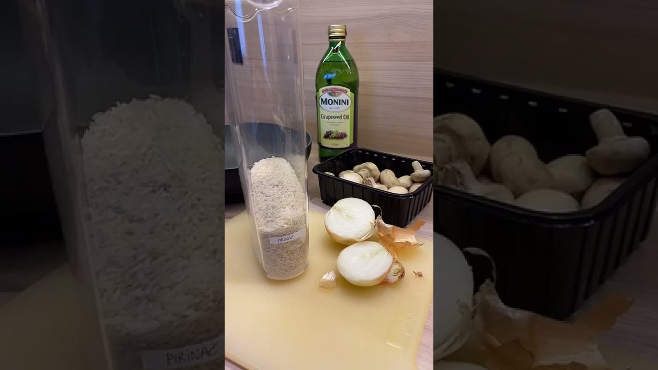 Brzi rižoto sa pečurkama