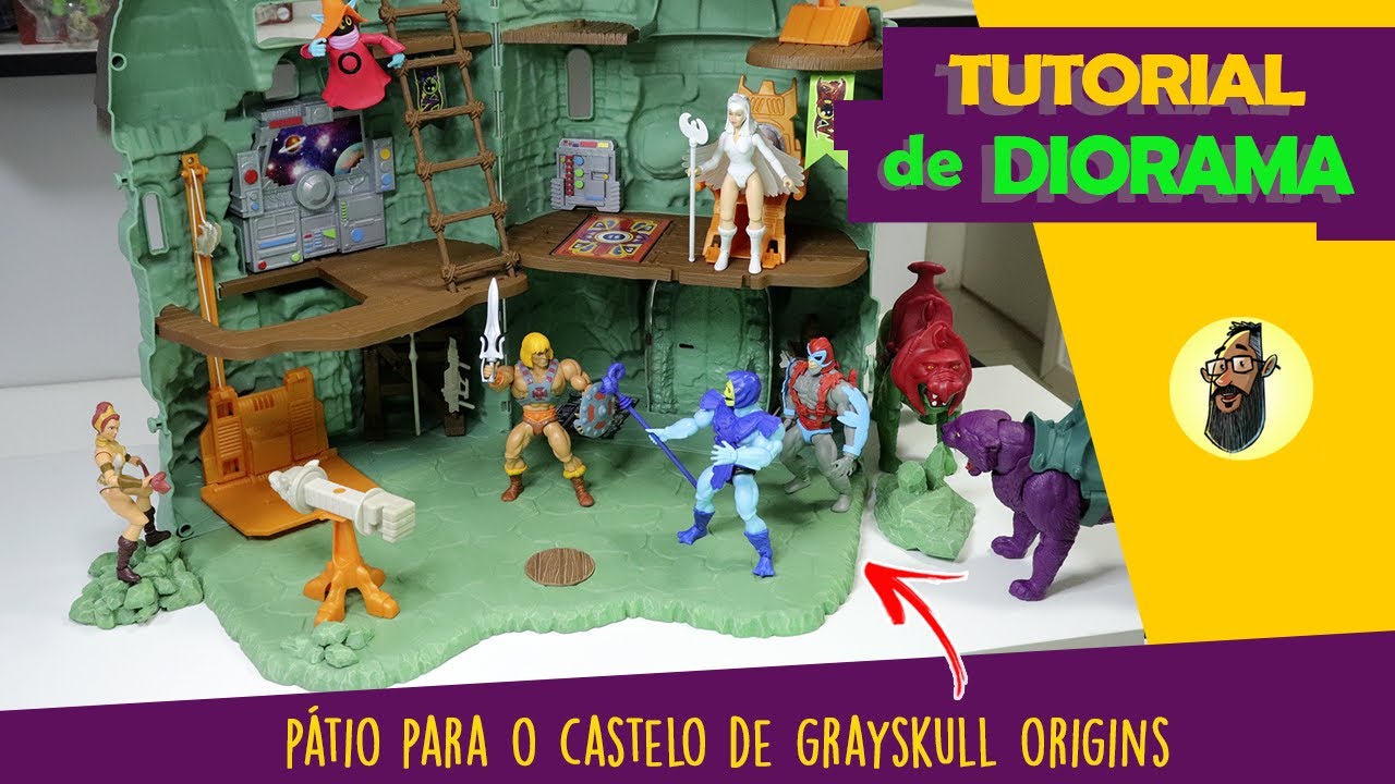COMO FAZER O PÁTIO DO CASTELO DE GRAYSKULL ORIGINS