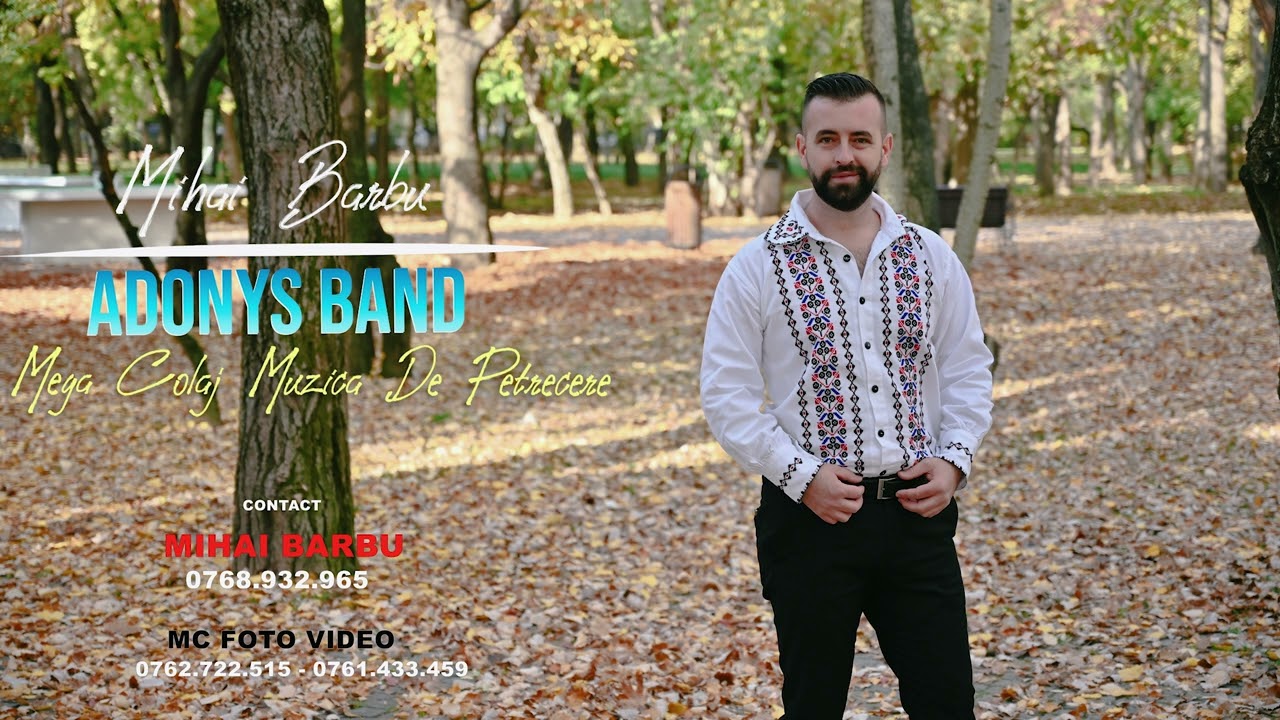 MIHAI BARBU & ADONYS BAND - MEGA COLAJ MUZICA DE PETRECERE 2023 ( COVER )