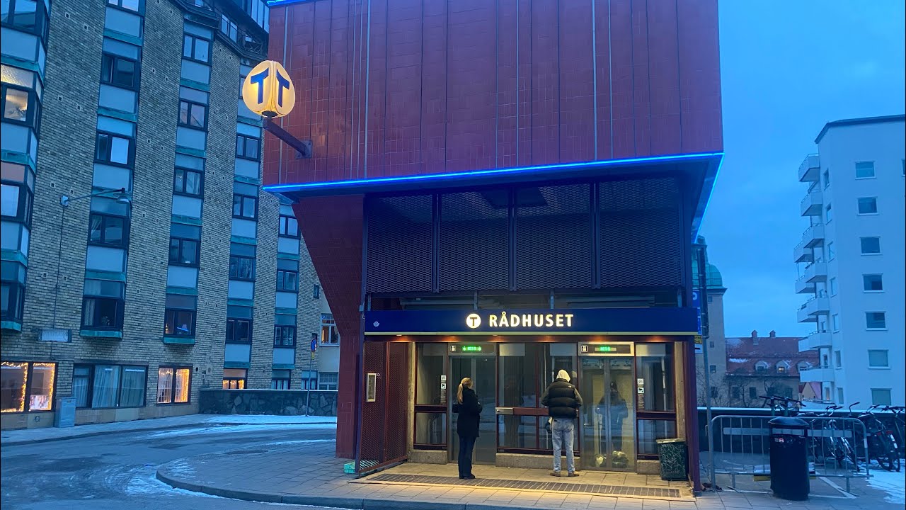 Utforskar Blåa Linjen! Del 1(Kungsträdgården-Västra Skogen)