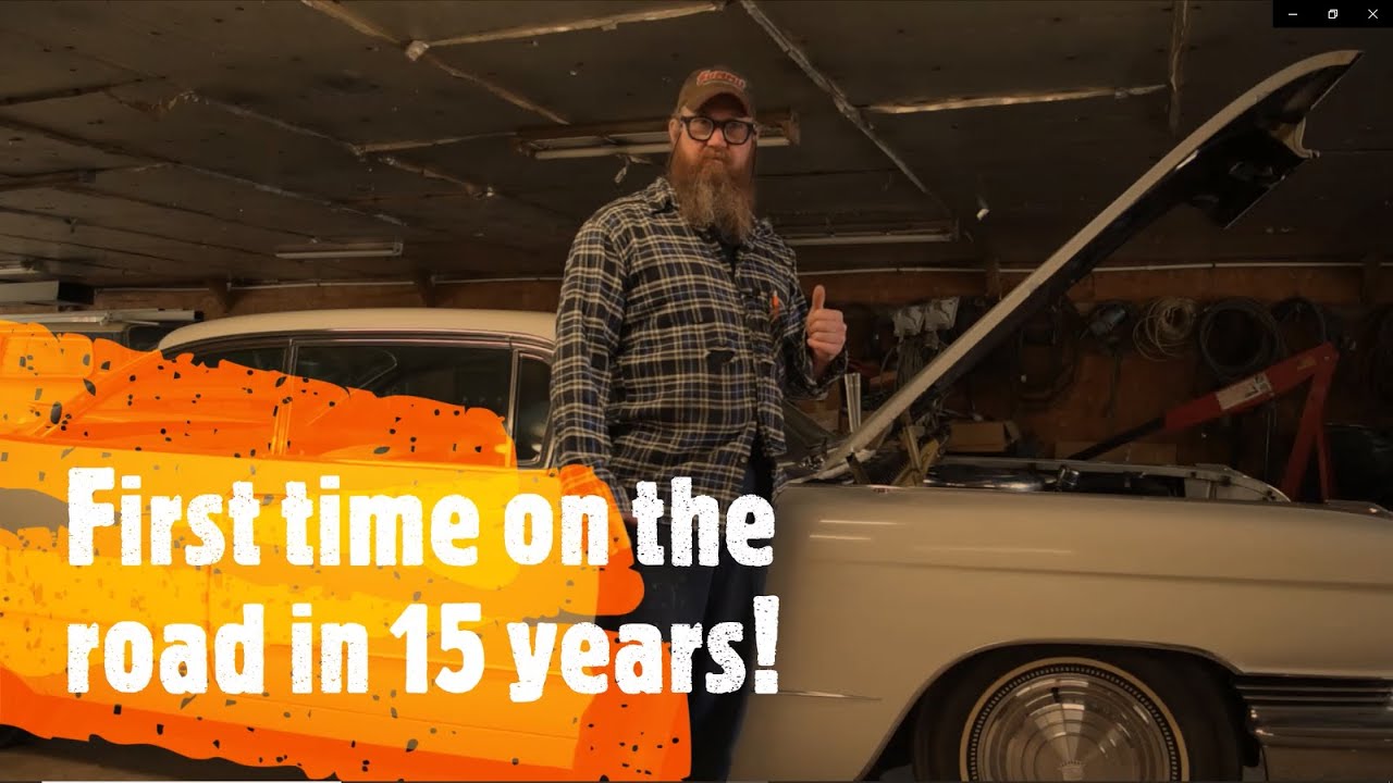 *1960 Cadillac Coupe Deville* First drive in 15 years!
