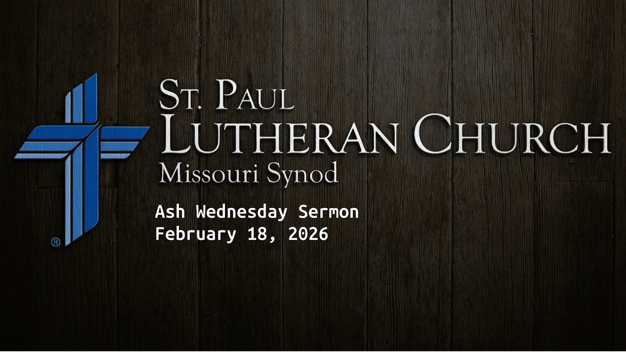 Sermon for Ash Wednesday 2026 - Rev Dan Golden