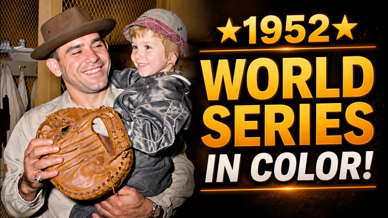 1952 World Series Footage ⚾️⭐️ NY Yankees vs. Brooklyn Dodgers [In Color, High Resolution]