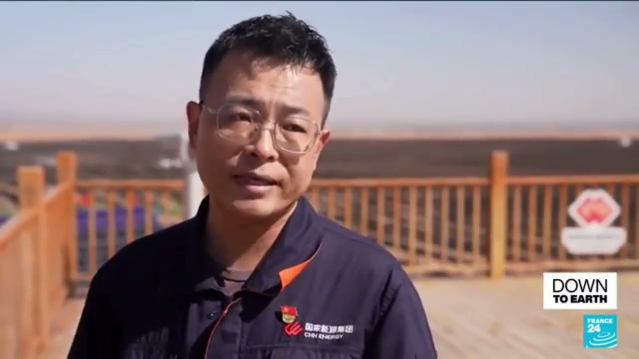 CCF ANGLAIS BAC PRO ANGLAIS Solar desert power: Inside China's mega farm. Fom France 24 ENGLISH.
