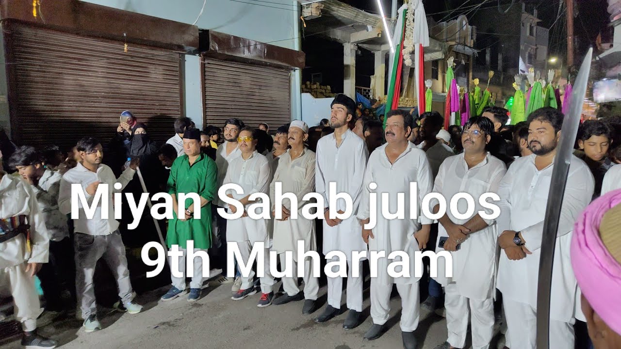 Gorakhpur 9th Muharram Miyan Sahab juloos 2025 #gorakhpur #gorakhpurlive #gorakhpurmuharram #video