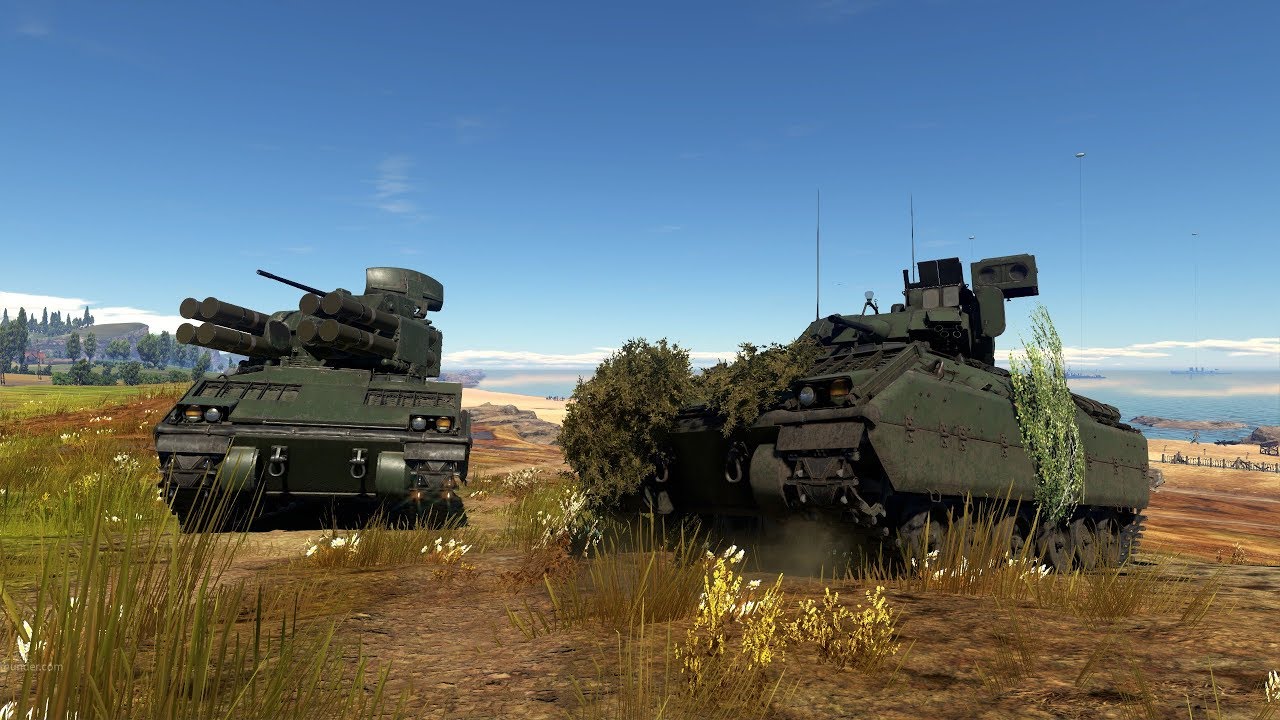 War Thunder M3 Bradley and ADATS Kill Montage