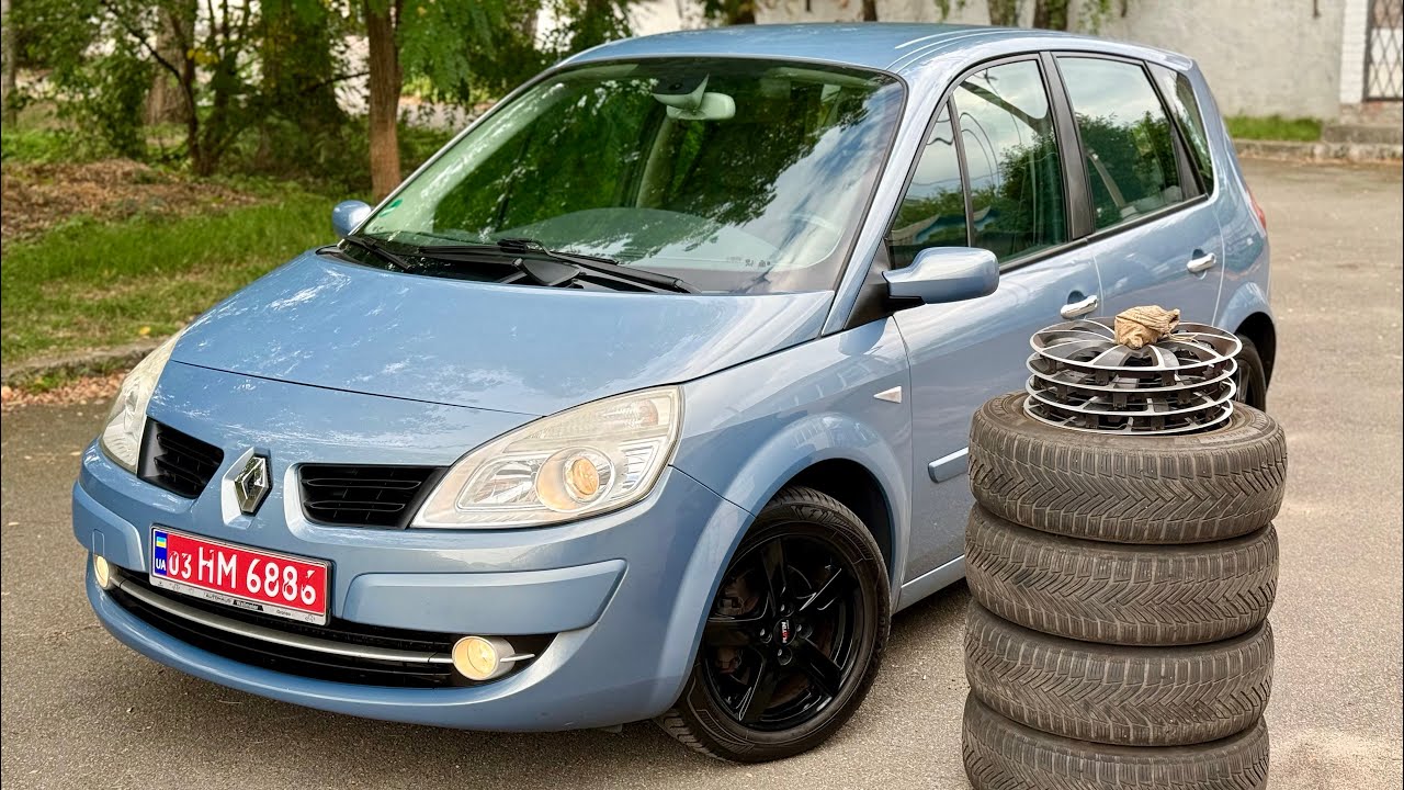 Renault Megane Scenic II Мінівен Безключовий 1,6 бензин MPI 82кВт 112к.с. 2007 рік з Німеччини