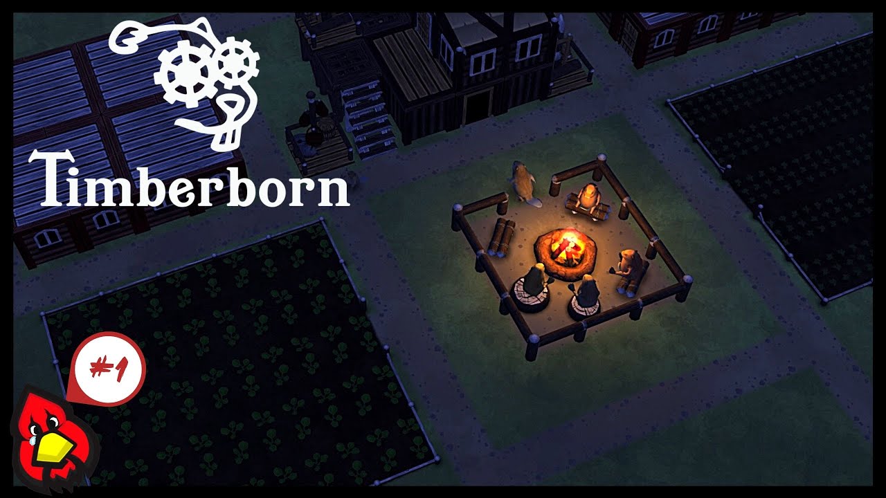 Let's Play Timberborn Beta Gameplay Ep 1 - My OCD Senses Are Tingling