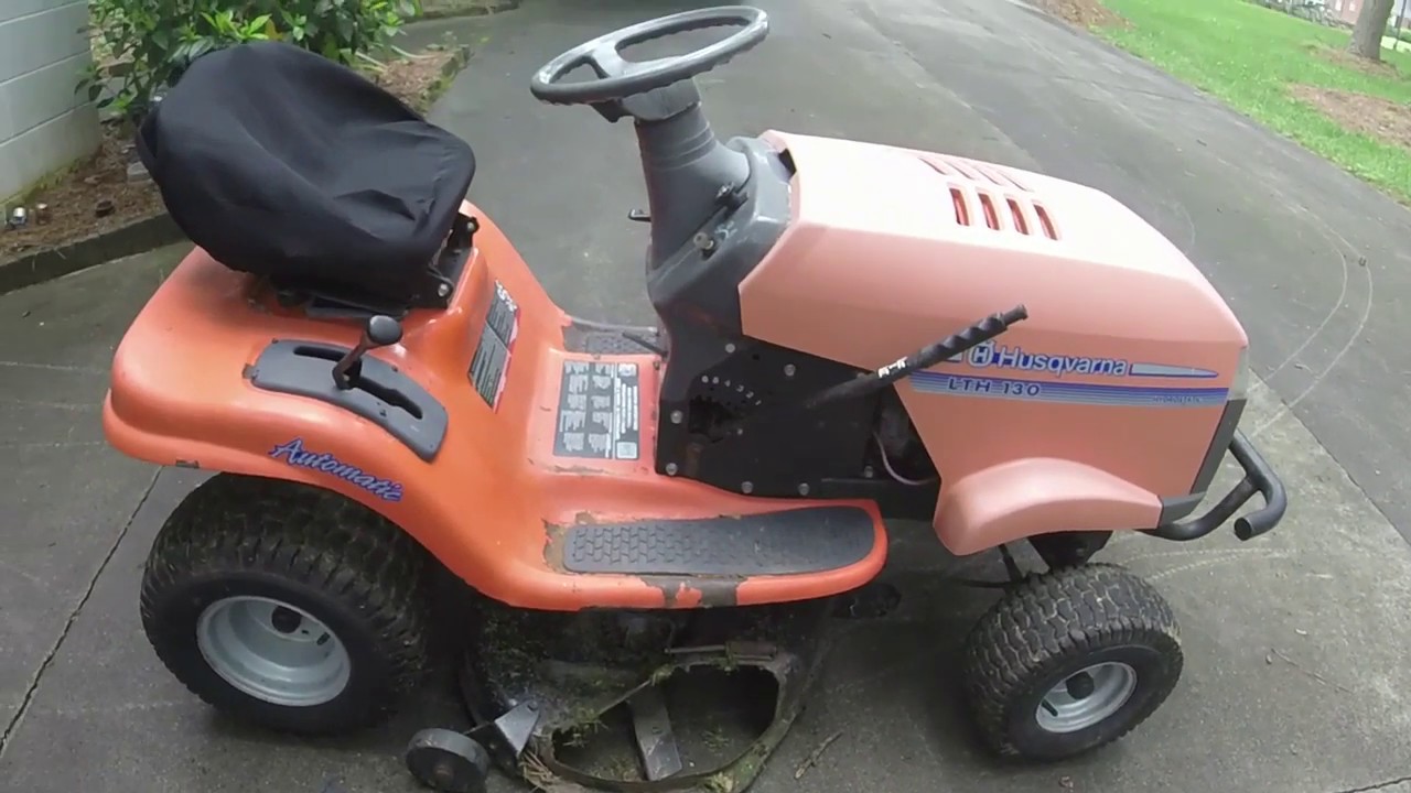 Husqvarna Kohler Command rider cleaning, deck leveling, install discharge chute and test (part 2)