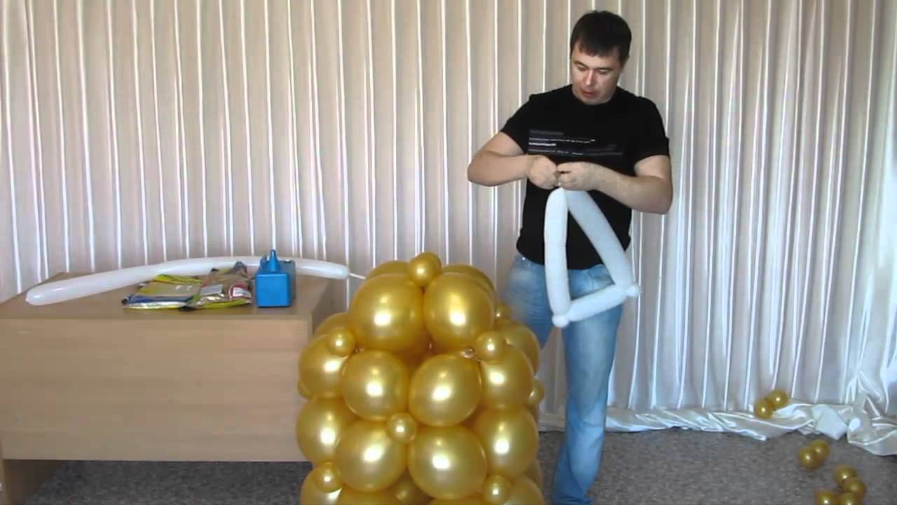 Колокольчик из шаров