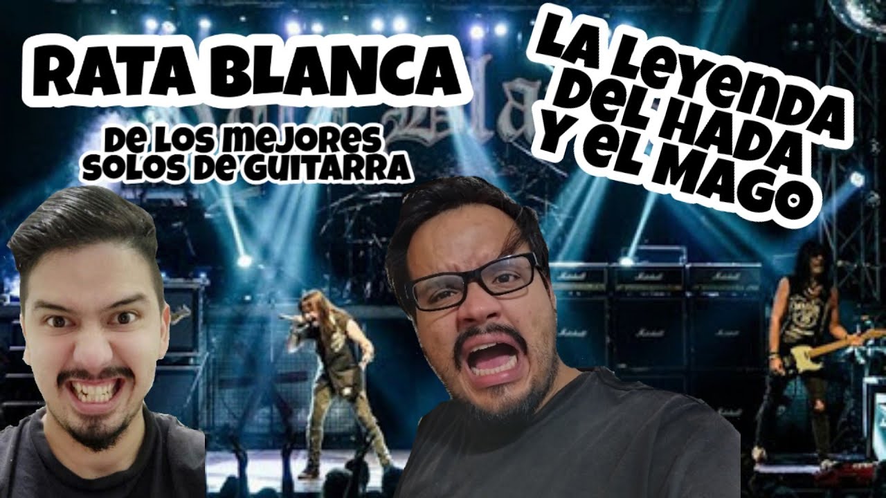 VENEZOLANOS REACCIONAN A RATA BLANCA // LA LEYENDA DEL HADA Y EL MAGO EN VIVO (EL MEJOR SOLO)