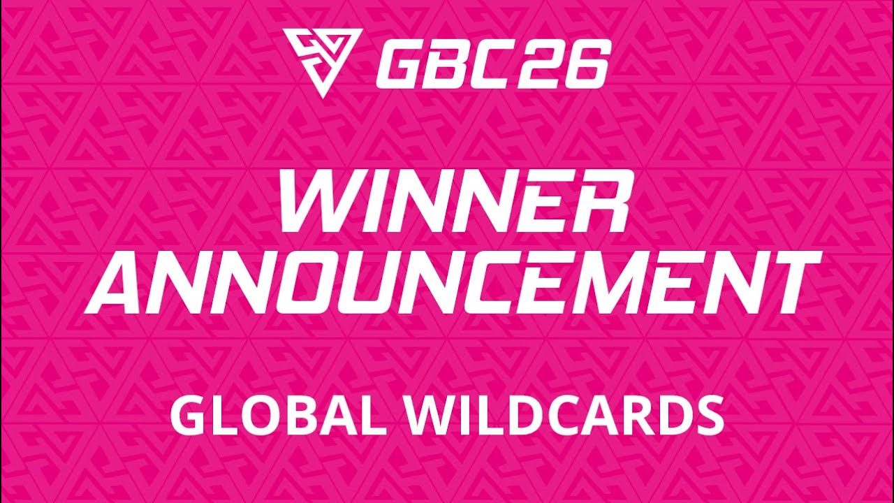 GBC 2026 | Глобальные «дикие карты» | Объявление победителей 🏆