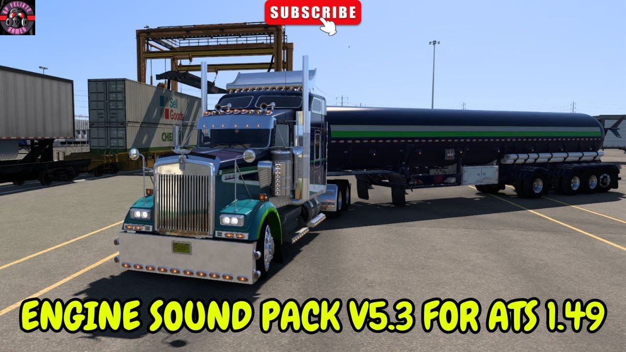 BEST ENGINE SOUND PACK V5.3 FOR ATS 1.49 - ATS MOD