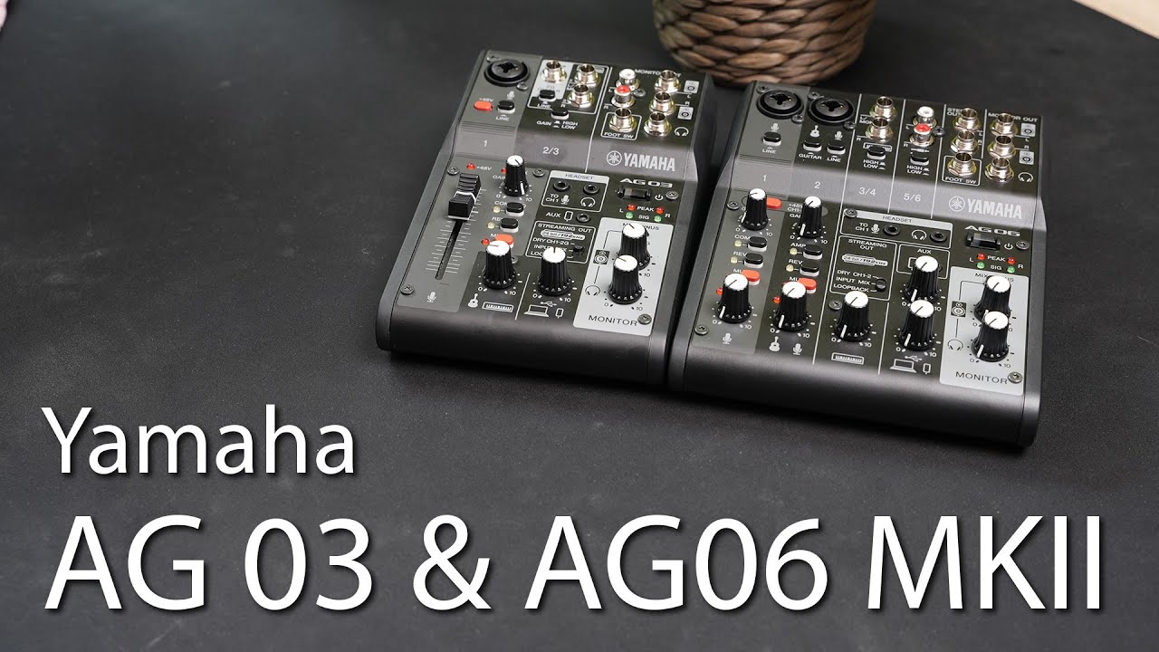 Yamaha AG03 & AG06 MKII im Test - Detailverbesserungen für ein hervorragendes Audiointerface