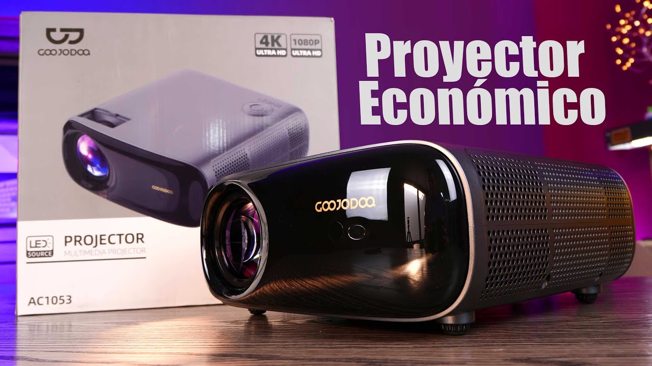 Vive el cine en tu casa! o da Clases con el Proyector Economico Goojodoq AC1053 - DrogaDigital