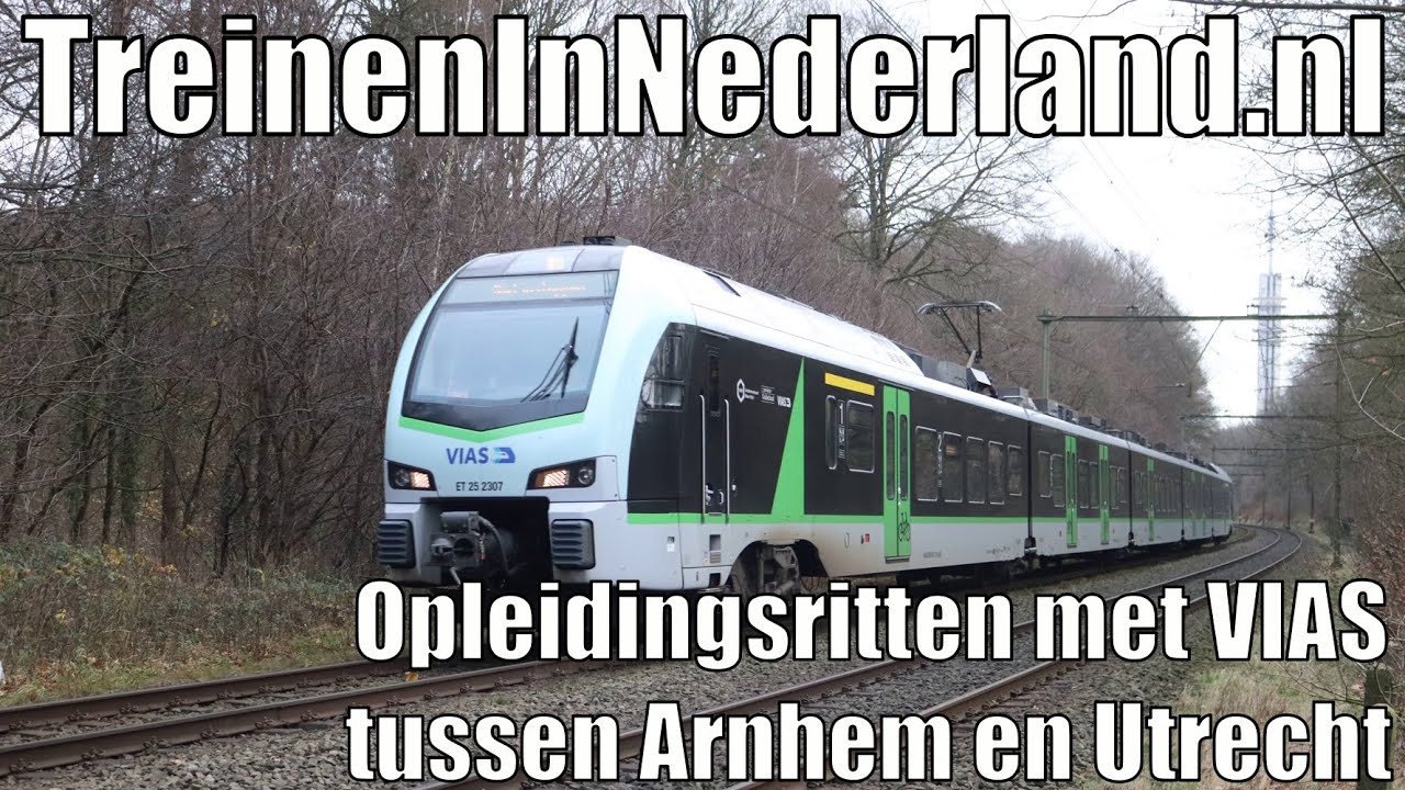 Opleidingsritten voor machinisten van VIAS tussen Arnhem Centraal en Utrecht Centraal - 10 dec 2025