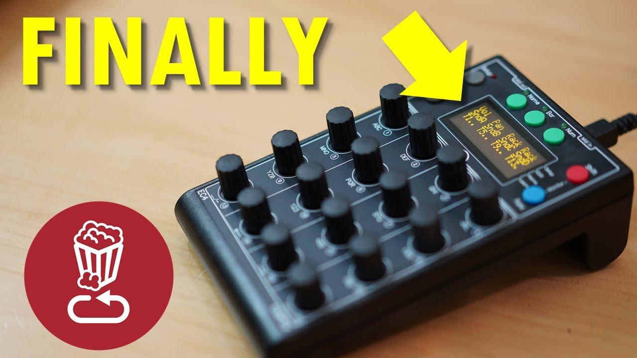 Обзор Faderfox EC4 // Компактный MIDI-контроллер с цифровыми метками
