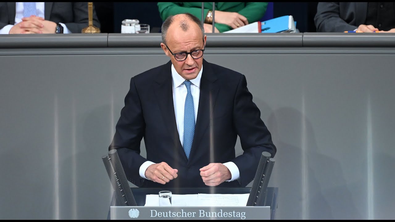 Regierungserklärung von Kanzler Merz zur aktuellen außenpolitischen Lage