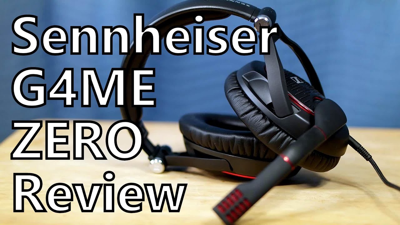 Review: Sennheiser G4ME ZERO Gaming Headset with Microphone Test