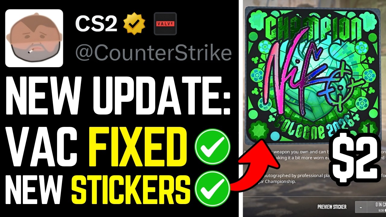 NEW CS2 Cologne Major Shop UPDATE... (How Ranked Stickers Work)