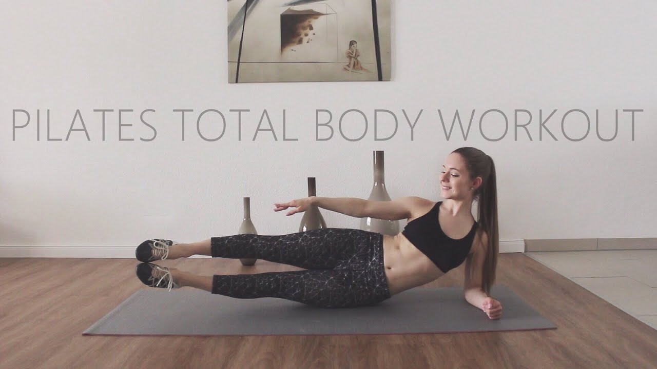 Pilates Total Body Workout - Full Body! Arms, Abs, Legs, Butt & More