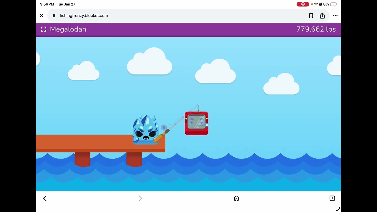 THE MOST RAREST ONE IN THE BLOOKET GAME (fishing frenzy)