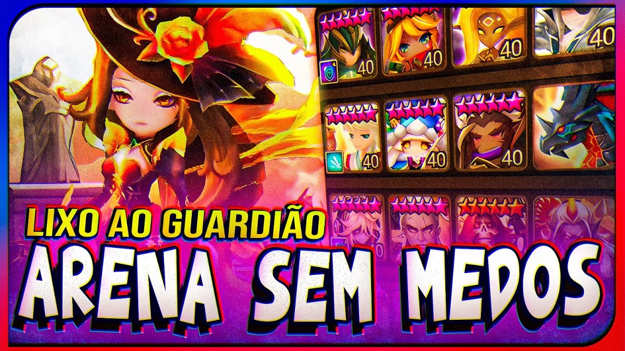 Arena Sem Medo: Montando Sua Defesa e Ataques | Summoners War Brasil