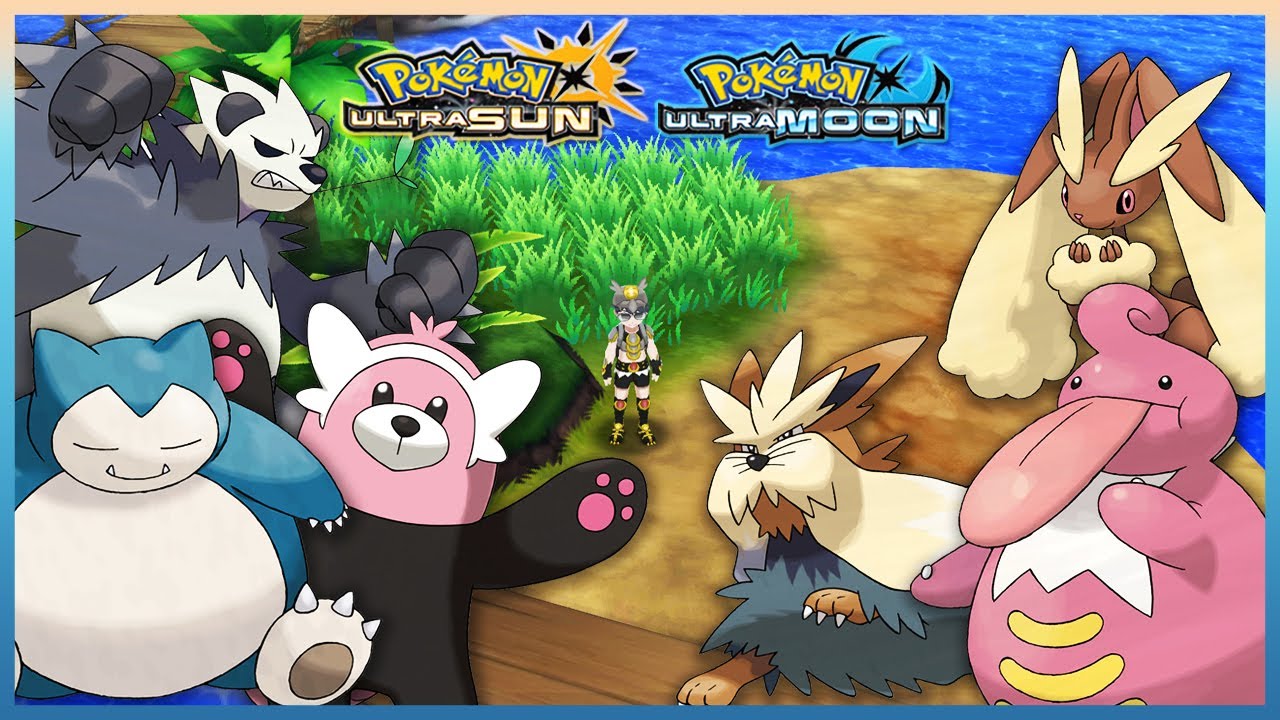 Pokemon UltraSun & UltraMoon - How To Get Snorlax,Lickilicky,Lopunny,Stoutland,Pangoro & Bewear