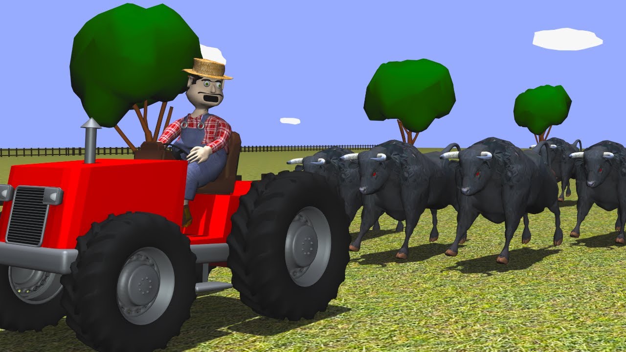 JUCA PA&Ccedil;OCA e os TOURO JORJ&Atilde;O, ANIMA&Ccedil;&Atilde;O 3D
