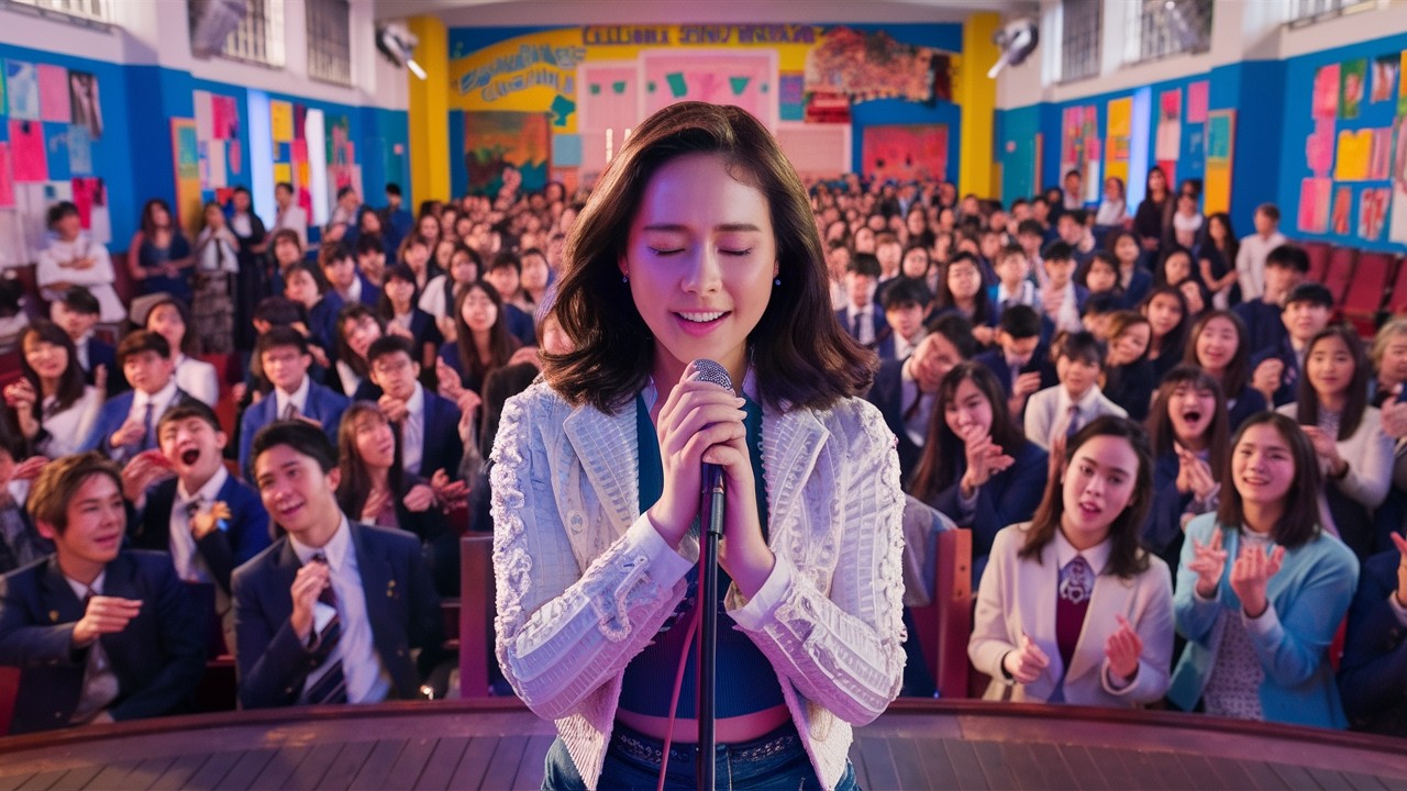 🎶 High School Halls: A Bittersweet Pop Ballad 🎓